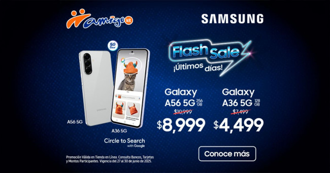 Estrena un Samsung Galaxy A36 5G o Galaxy A56 5G a un precio increíble.- Blog Hola Telcel