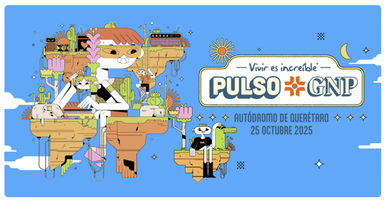 Conoce el cartel completo del festival Pulso GNP 2025.- Blog Hola Telcel