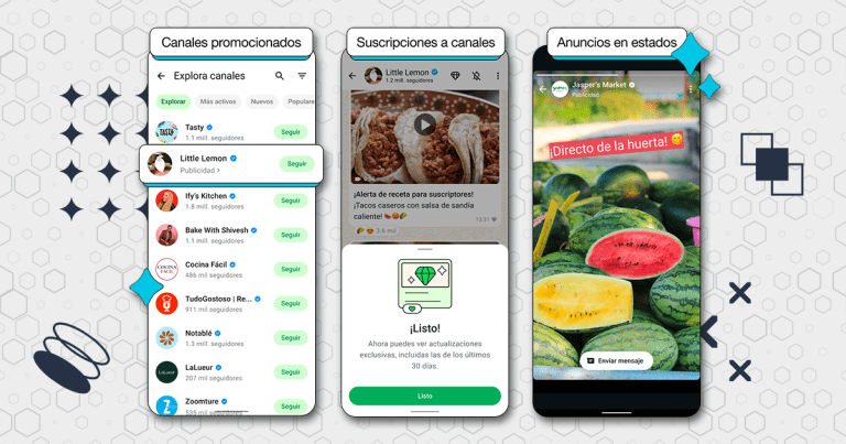 ‘Canales’ y ‘Estados’ Una nueva actualización cambia por completo los 'Canales' y 'Estados' de WhatsApp.- Blog Hola Telcel