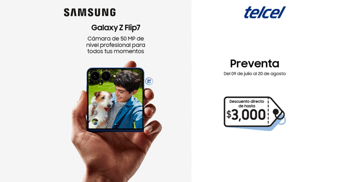 Preventa de Telcel Llévate los nuevos Samsung Galaxy Z Fold7 y Z Flip7 con la Preventa de Telcel.- Blog Hola Telcel