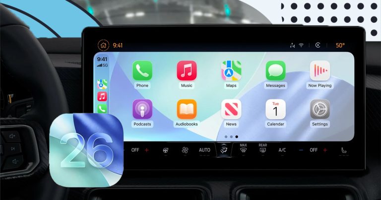 iOS 26 actualiza CarPlay Con iOS 26 ya puedes proyectar videos en CarPlay.- Blog Hola Telcel