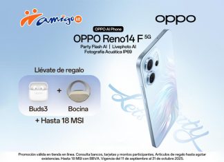 ¡Ya llegó el OPPO Reno14 F 5G a Telcel!- Blog Hola Telcel