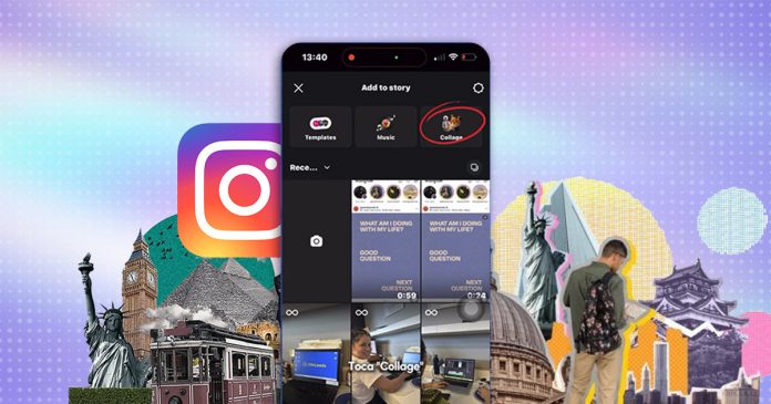 Usa la nueva función de 'collages´ en historias de Instagram.- Blog Hola Telcel