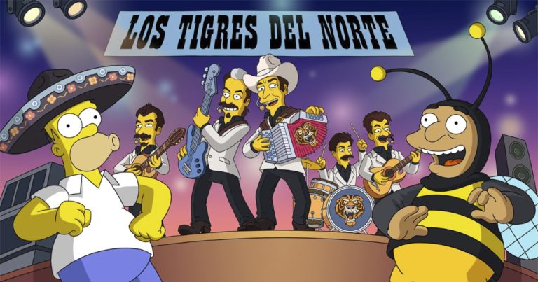 Los Tigres del Norte en Los Simpson Los Tigres del Norte llevan el corrido mexicano a Los Simpson.- Blog Hola Telcel
