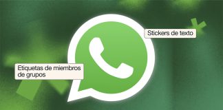 WhatsApp lanza etiquetas y 'stickers' de texto en grupos.- Blog Hola Telcel