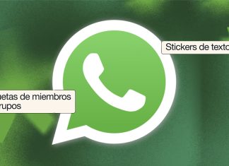 WhatsApp lanza etiquetas y 'stickers' de texto en grupos.- Blog Hola Telcel