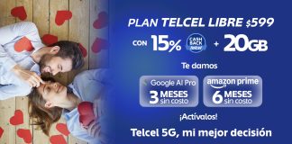 Más datos, más amor con Plan Telcel Libre $599.- Blog Hola Telcel