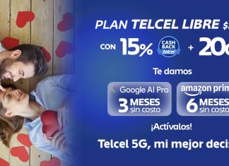 Más datos, más amor con Plan Telcel Libre $599.- Blog Hola Telcel