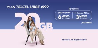 Plan Telcel Libre $599 cuenta con 20 GB y servicios digitales.- Blog Hola Telcel