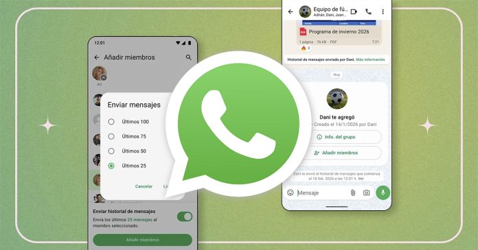 WhatsApp mejora chats grupales con historial de mensajes.- Blog Hola Telcel